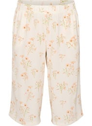 Culottebukser med print, Vanilla