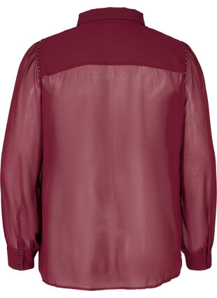 Langærmet skjorte med nitter, Port Royal, Packshot image number 1