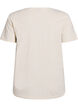 T-shirt med motiv , Vanilla, Packshot image number 1