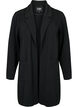 Lang blazer med lommer, Sort, Packshot image number 0