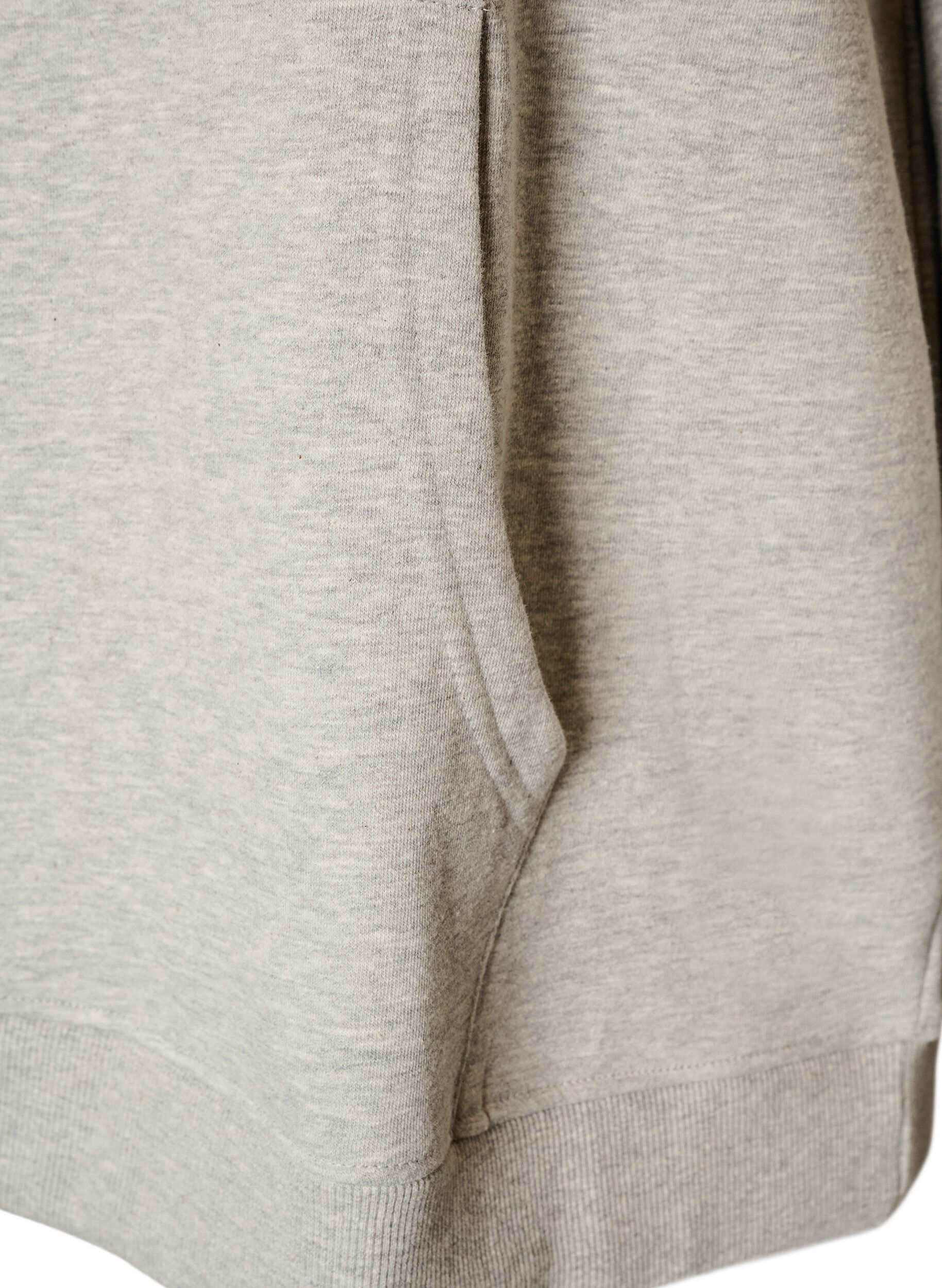 ZizziH&aelig;ttetr&oslash;je med broderet motiv, Gr&aring;, Packshot image number 3
