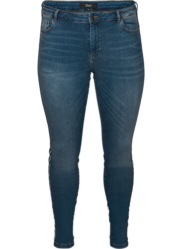 Amy jeans, Dark Blue Denim, Packshot image number 0