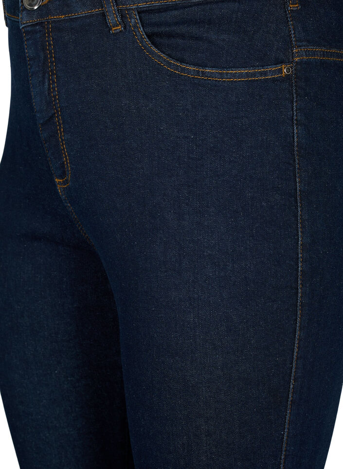 Ellen bootcut jeans med høj talje, Blå, Packshot image number 2