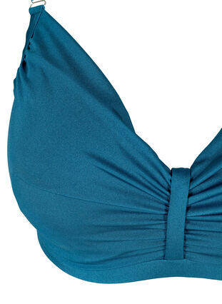 Bikini overdel med bøjle og udtagelige indlæg, Ink Blue, Packshot image number 2