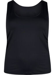 Stretchy vendbar top, Black