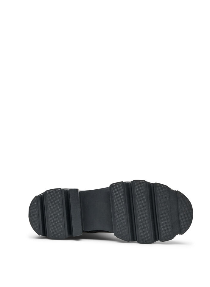 Lang st&oslash;vle med let struktureret look, Brun, Packshot image number 5