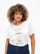 FLASH - T-shirt med motiv, Bright White, Model image number 0