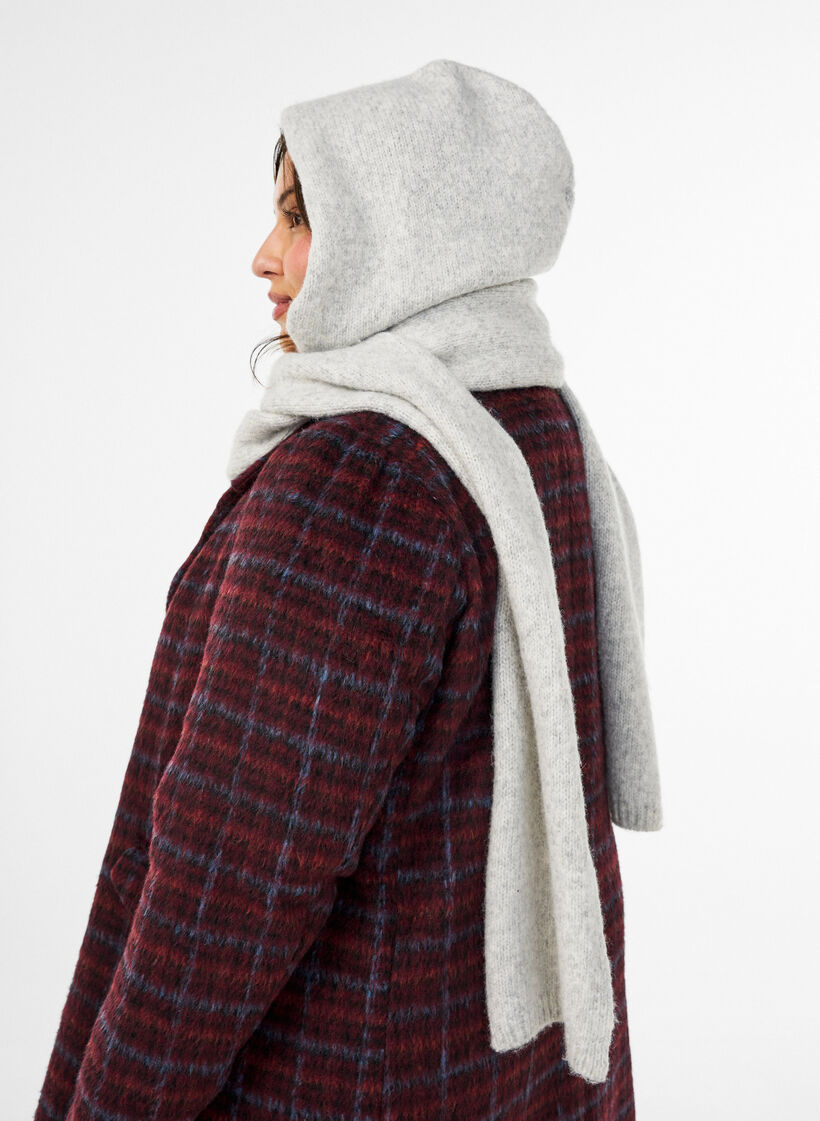 Strikket h&aelig;ttet&oslash;rkl&aelig;de, Gr&aring;, Model image number 1