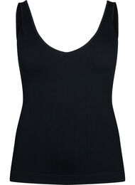 Seamless top i modal, Black
