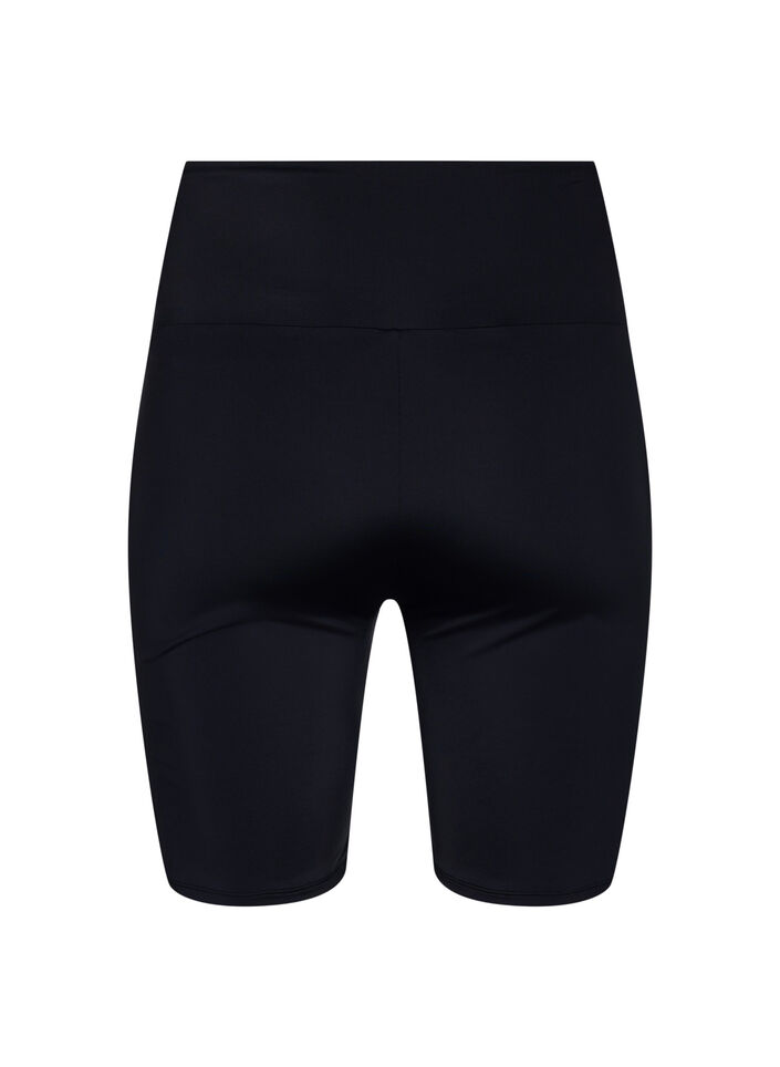 Lange badeshorts, Sort, Packshot image number 1
