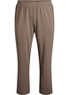 Bukser med straight fit, Beige, Packshot image number 0