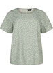 FLASH - Kortærmet bluse med print, Iceberg Green Dot, Packshot image number 0