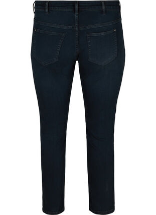 Slim fit Emily jeans med nitter , Dark blue, Packshot image number 1
