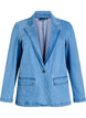 Denim blazer med lommer, Bl&aring;, Packshot image number 0