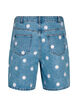 Højtaljede Mille shorts med broderede blomster, L.B. Flower, Packshot image number 1