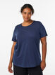 T-shirt med motiv, Bl&aring;, Model image number 0