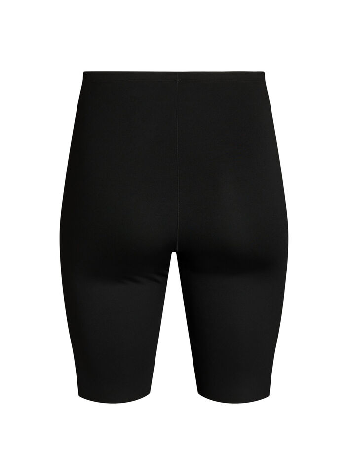 Light shapewear lange shorts, Sort, Packshot image number 1