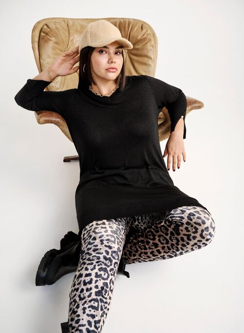 Kjole med leo-leggings, , Model