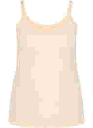 Light shapewear top med justerbare stropper, Nude