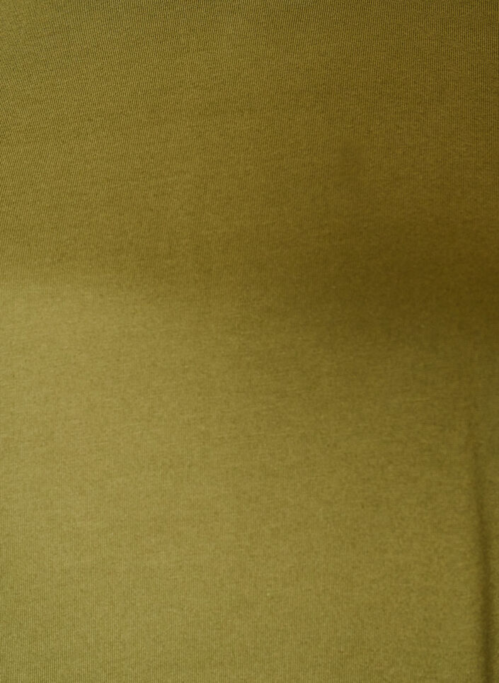 T-shirt med draperet detalje, Gr&oslash;n, Packshot image number 2