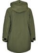 Vandafvisende parka med h&aelig;tte og funktionelle detaljer, Gr&oslash;n, Packshot image number 1