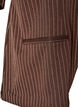 N&aring;lestribet bluse med rhinsten og knapper, Brun, Packshot image number 3