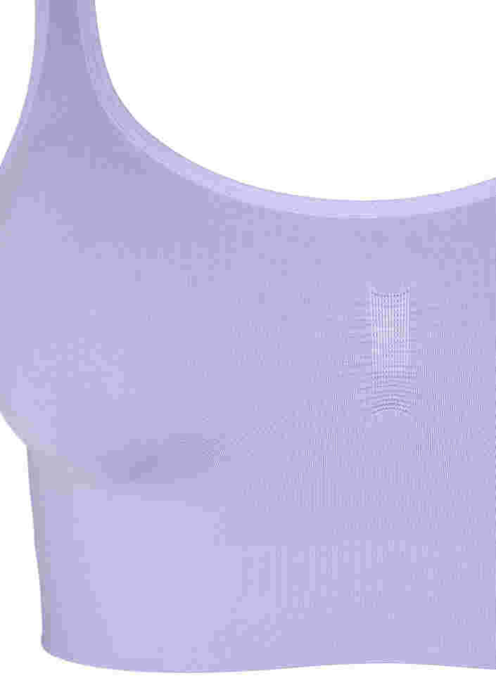 Seamless bh top, Lavender, Packshot image number 2