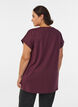 Lang tr&aelig;nings t-shirt, R&oslash;d, Model image number 2