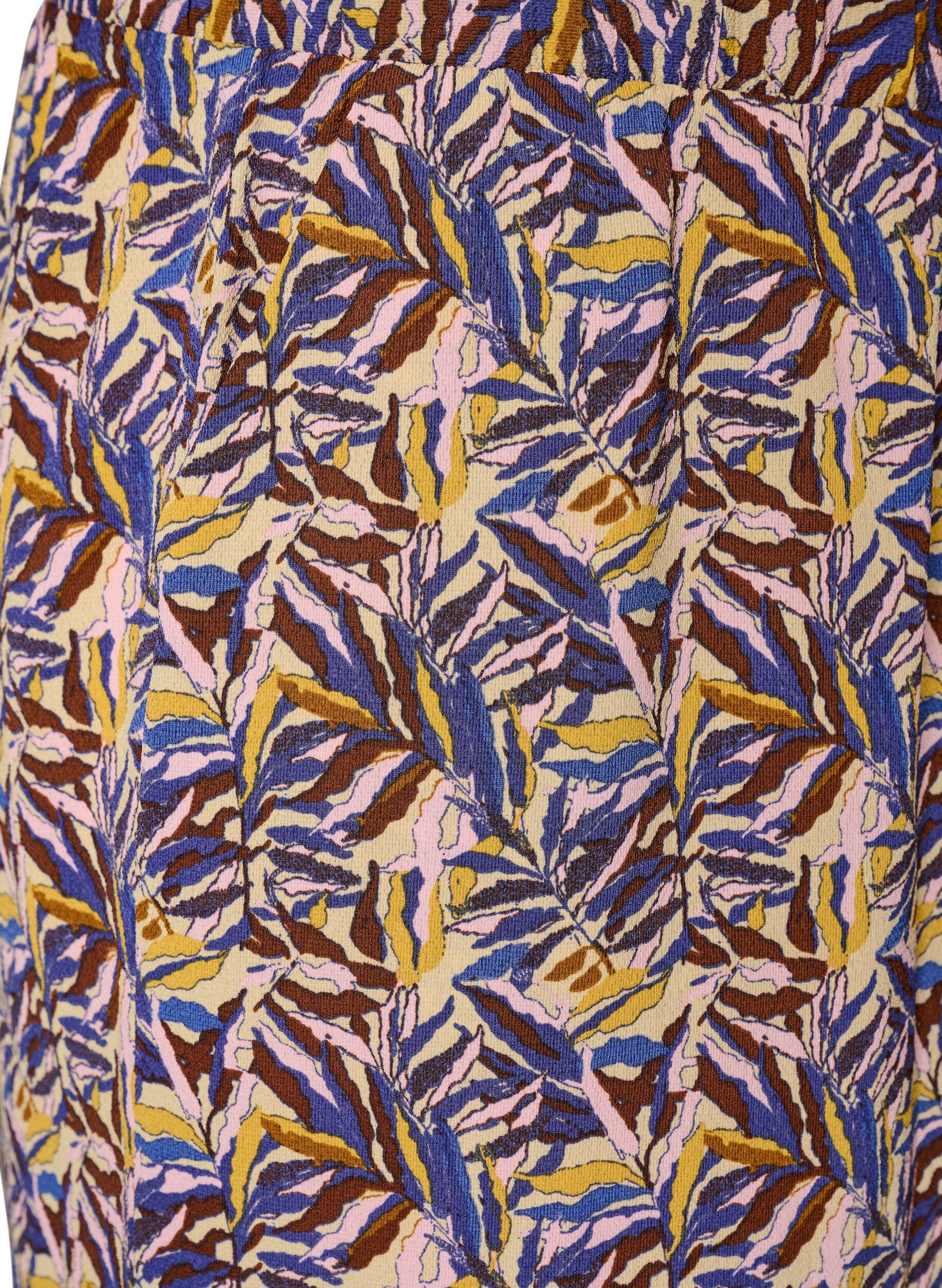 ZizziCulottebukser med print, Beige, Packshot image number 2