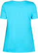 Bomulds t-shirt med korte ærmer, Blue Atoll W. Be, Packshot image number 1