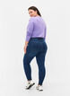 Jeggings i bomuldsblanding, Blue denim, Model image number 1