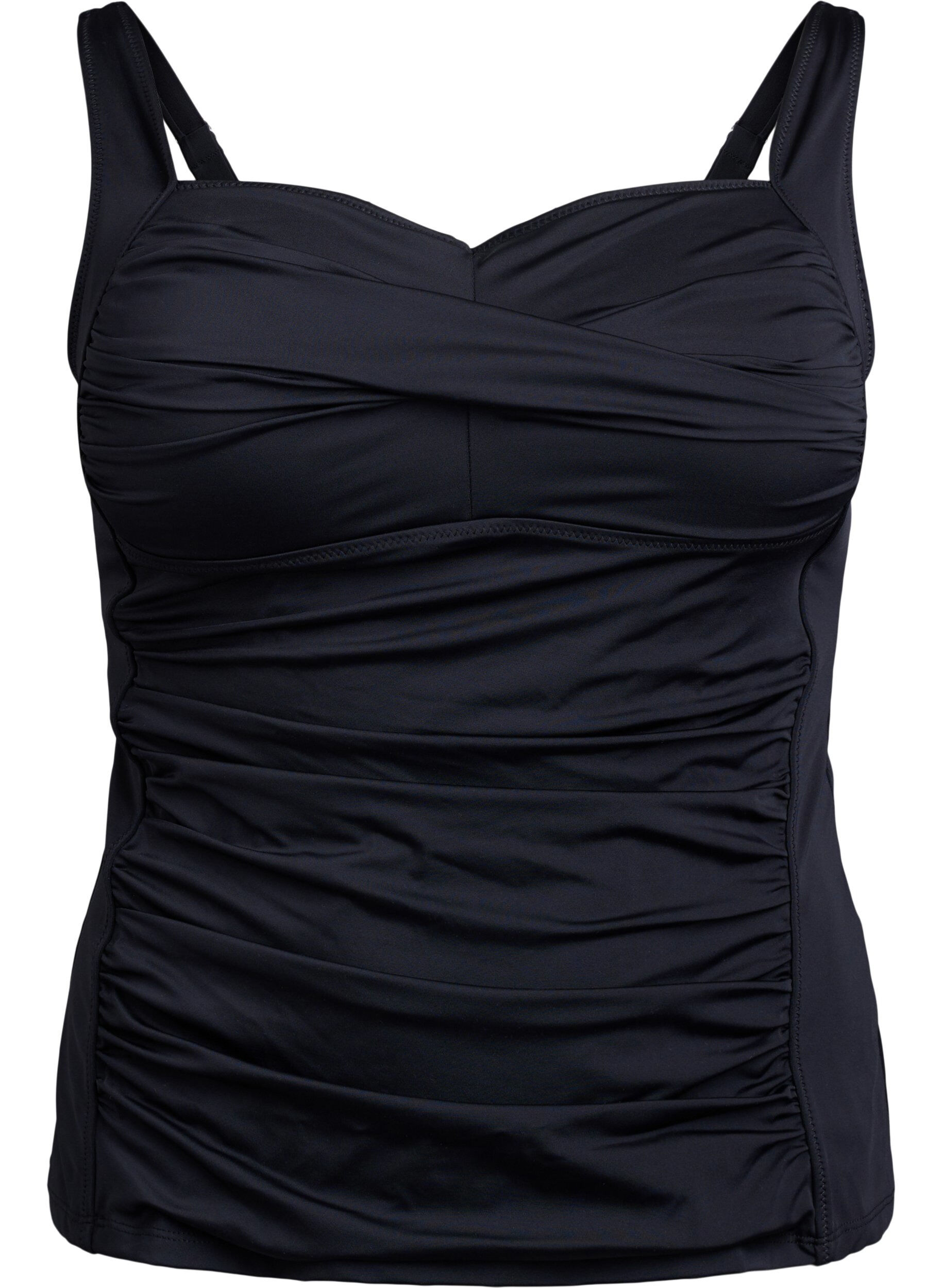 Tankini med draperinger