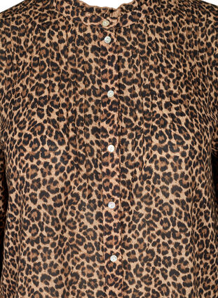 Skjorte med leopard print, Leo, Packshot image number 2