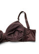 Bikini b&oslash;jle bh med draperinger, Brun, Packshot image number 3