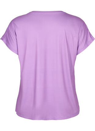 Kortærmet trænings t-shirt , African Violet, Packshot image number 1