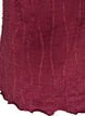Jerseybluse med b&oslash;lget struktur, R&oslash;d, Packshot image number 3