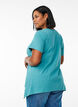 T-shirt med rund hals og A-facon, Gr&oslash;n, Model image number 2