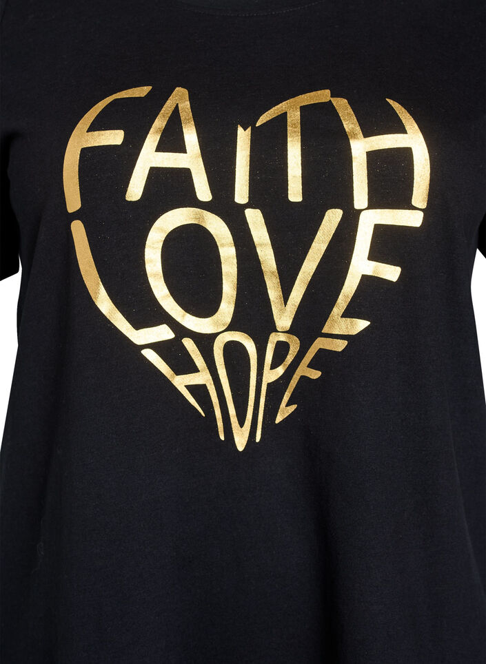 FLASH - T-shirt med motiv, Sort, Packshot image number 2