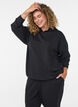 H&aelig;ttetr&oslash;je i jersey, Sort, Model image number 0