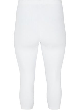 Basis 3/4 leggings, Bright White, Packshot image number 1