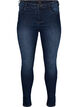 Super slim jeans med h&oslash;j talje, Dark Blue, Packshot image number 0