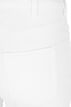 H&oslash;jtaljede Amy capri jeans med super slim fit, Hvid, Packshot image number 3