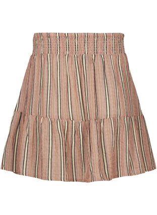 Kort nederdel med striber, Rose Smoke stripe, Packshot image number 1