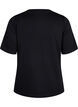 T-shirt i modalmix, Sort, Packshot image number 1