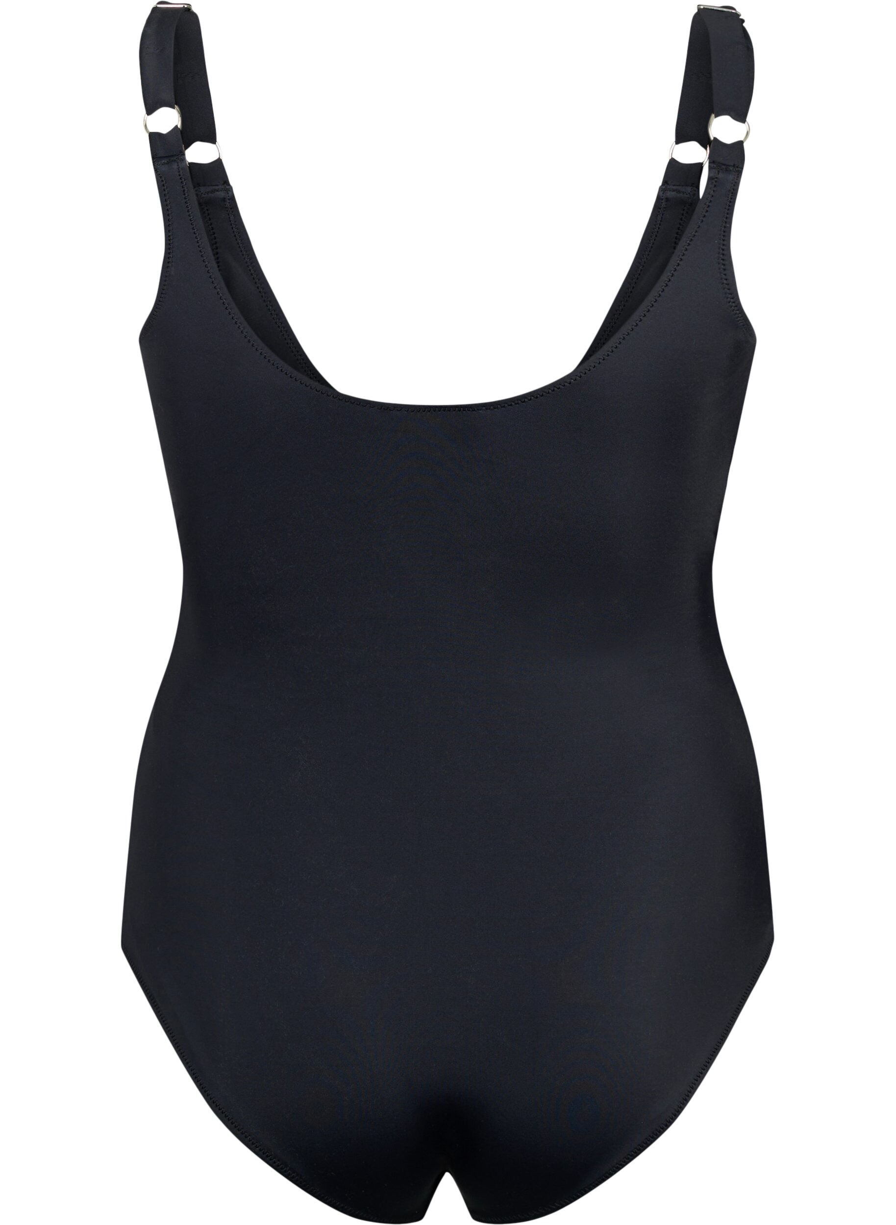 ZizziBadedragt med wrap, Sort, Packshot image number 1