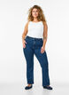 Ellen bootcut jeans med h&oslash;j talje, Bl&aring;, Model image number 0