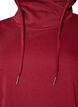 Sweatshirt med h&oslash;j krave og lommer, R&oslash;d, Packshot image number 2
