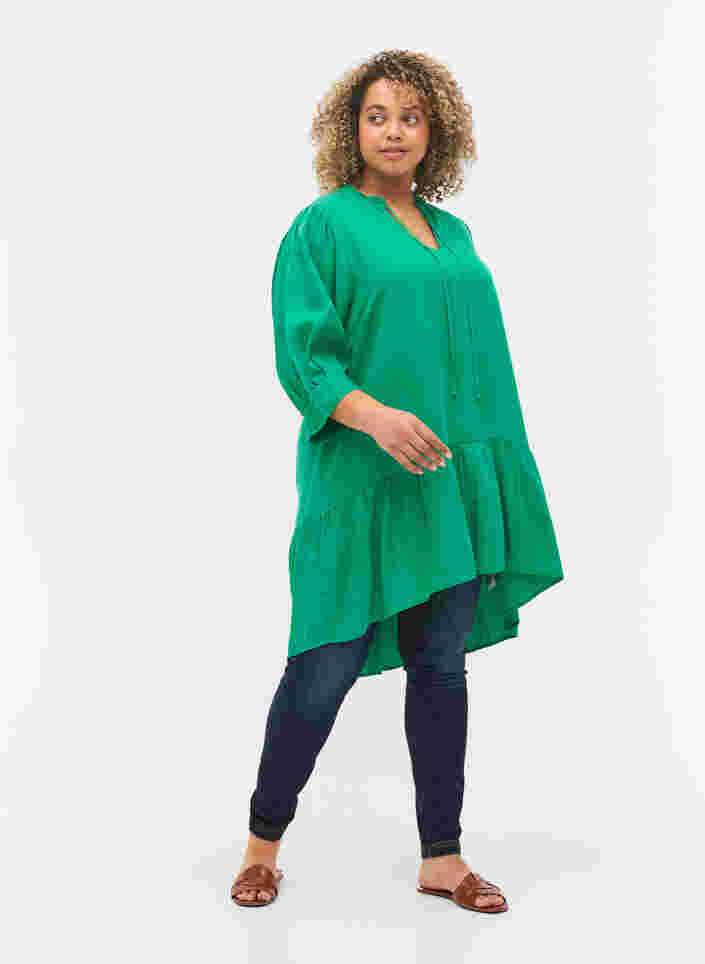 Kjole med 3/4 ærmer, Jolly Green, Model image number 2