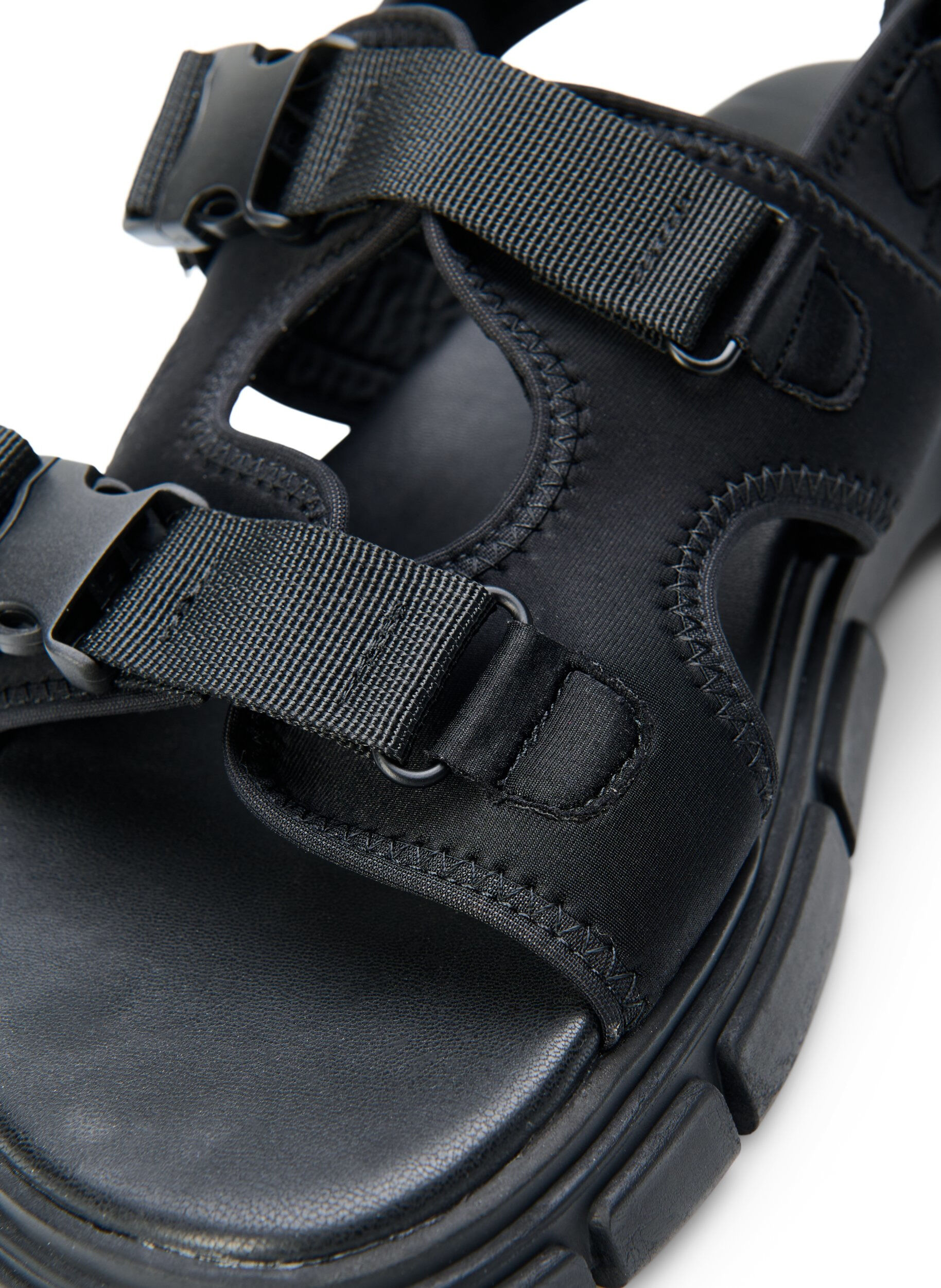 Zizzi Wide fit - Sports sandal , Sort, Packshot image number 2
