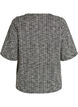 V&aelig;vet bluse med knapdetalje, Vanilla, Packshot image number 1